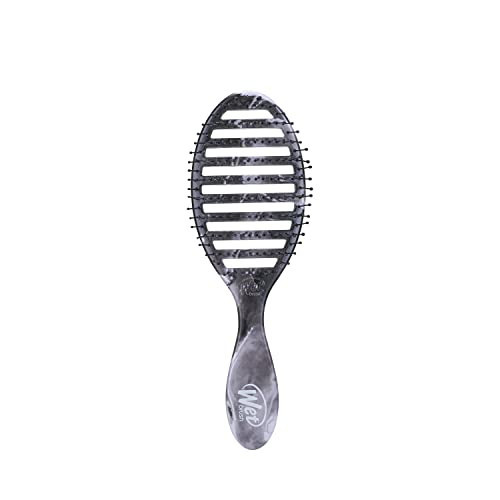 Wet Brush Speed Dry Hair Brush - Onyx (Metallic Marble) - Vented Design and Ultra Soft HeatFlex Bristles Are Blow Dry Safe With Ergonomic Handle Manages Tangle and Uncontrollable Hair - Pain-Free | Amazon (US)