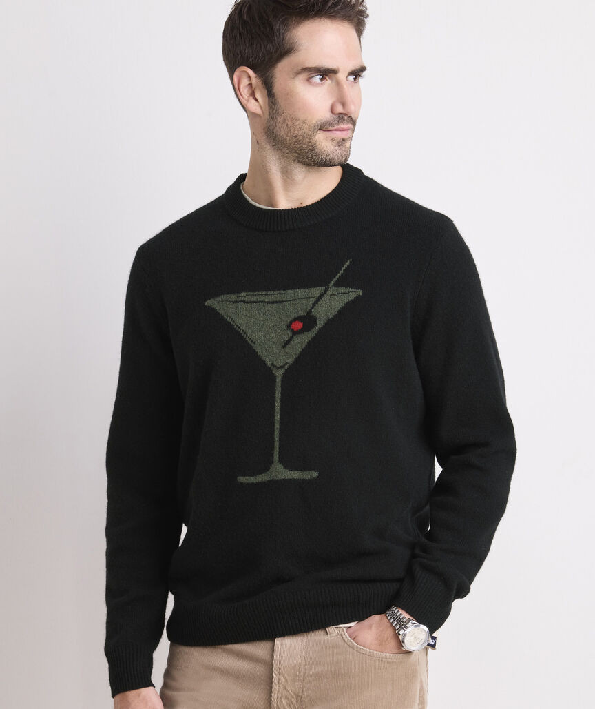 Merino Wool Martini Crewneck Sweater | vineyard vines