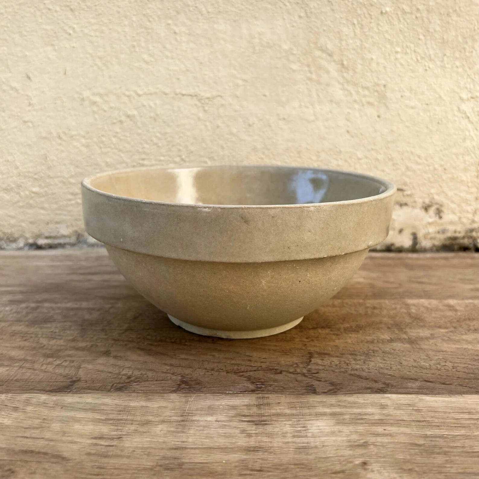 Vintage French Stoneware Mixing Bowl Salad Serving 19cm Provincial 0706229 | Etsy (Global)
