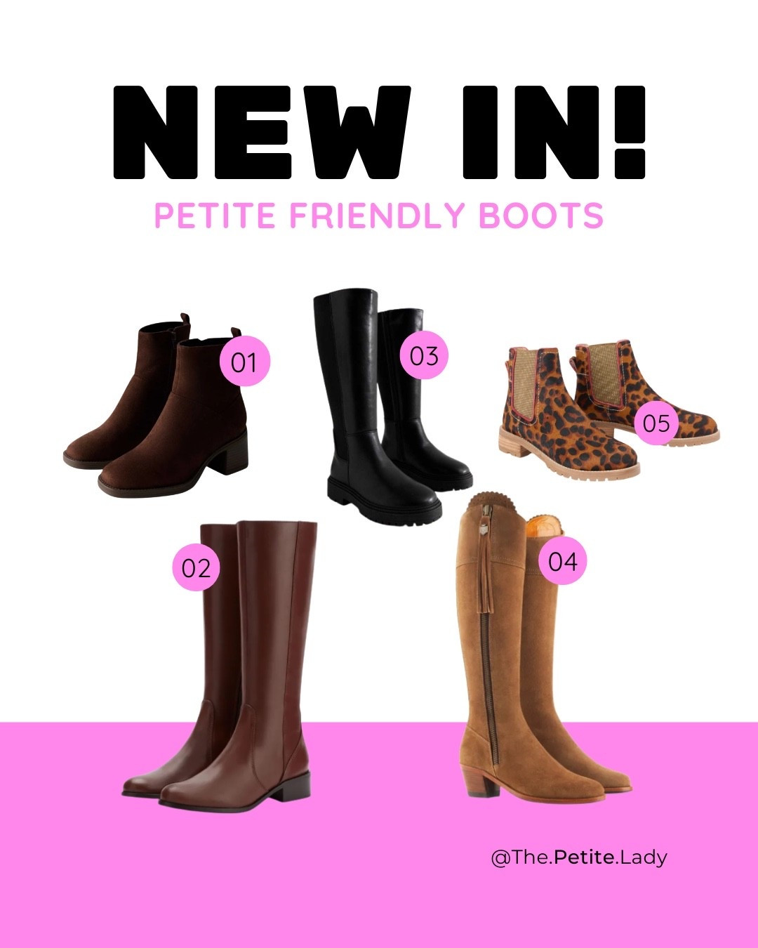 Finding boots that actually fit when you have shorter legs or smaller feet can be such a struggle! That’s why I’ve created a Petite-Friendly Boots category over on The Petite Lady - thoughtfully curated for calves under 15” and shoe sizes down to a size 3 (and smaller). 👢💕


#LTKwinter #LTKshoes #LTKpetite