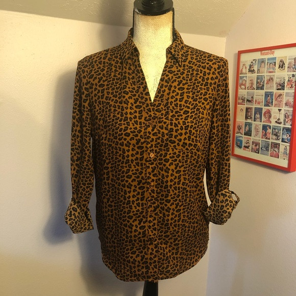 The limited leopard print blouse | Poshmark