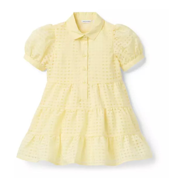 Checked Organza Dress | Janie and Jack