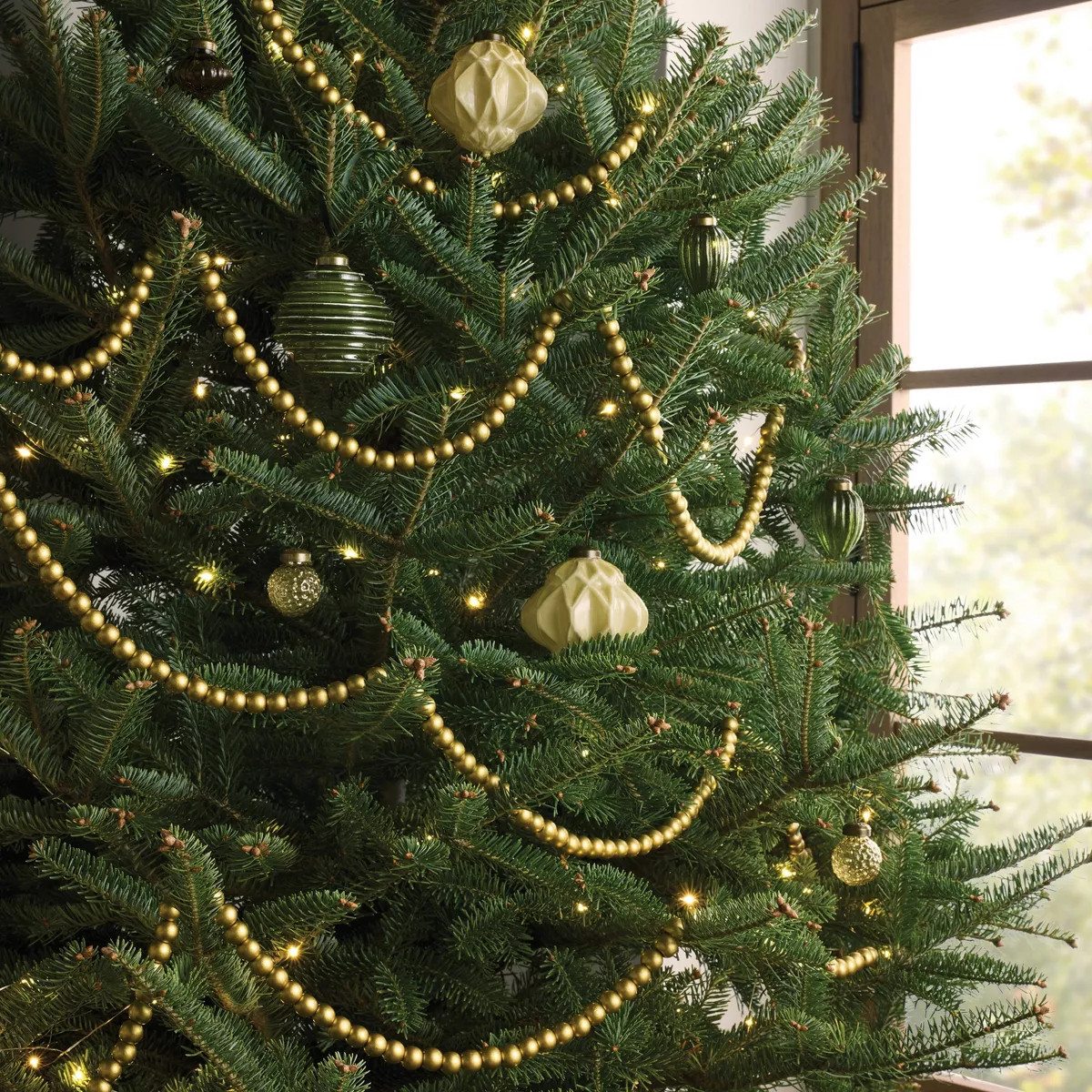 12' Brass Bead Garland - Hearth & Hand™ with Magnolia | Target