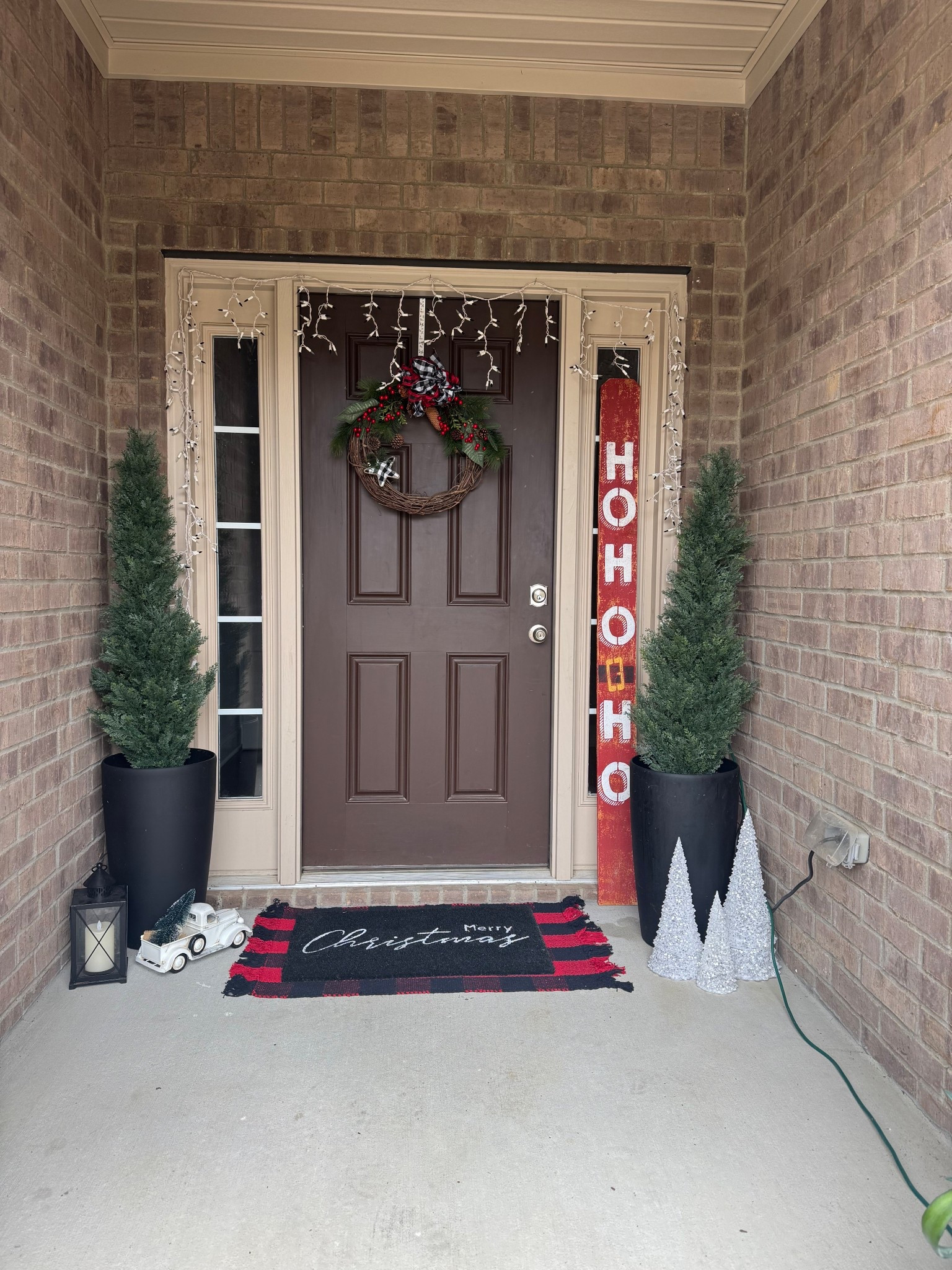 Simple and classy front door inspo for the Christmas season! 

#LTKCyberWeek #LTKSeasonal #LTKHoliday