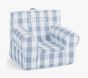 Kids Anywhere Chair®, Chambray Blue Buffalo Check | Pottery Barn Kids | Pottery Barn Kids