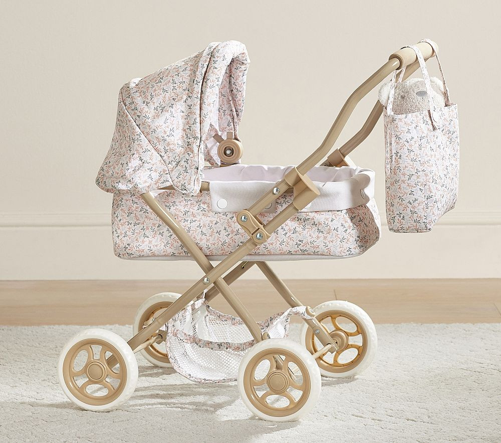 Winter Filagree Doll Pram Stroller | Pottery Barn Kids