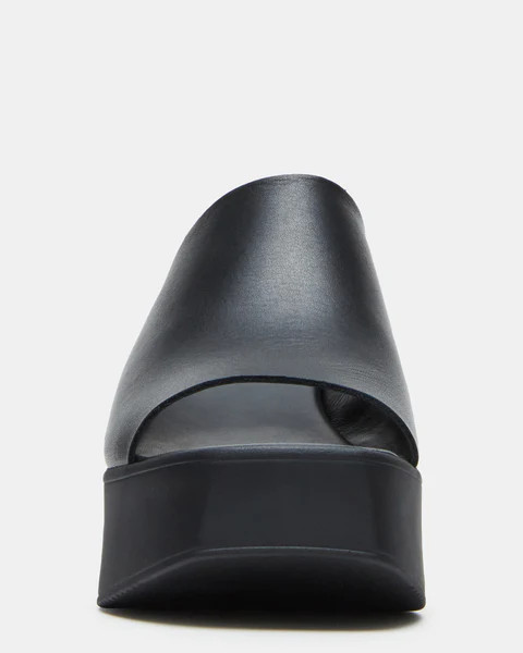 SASHAY BLACK LEATHER | Steve Madden (US)