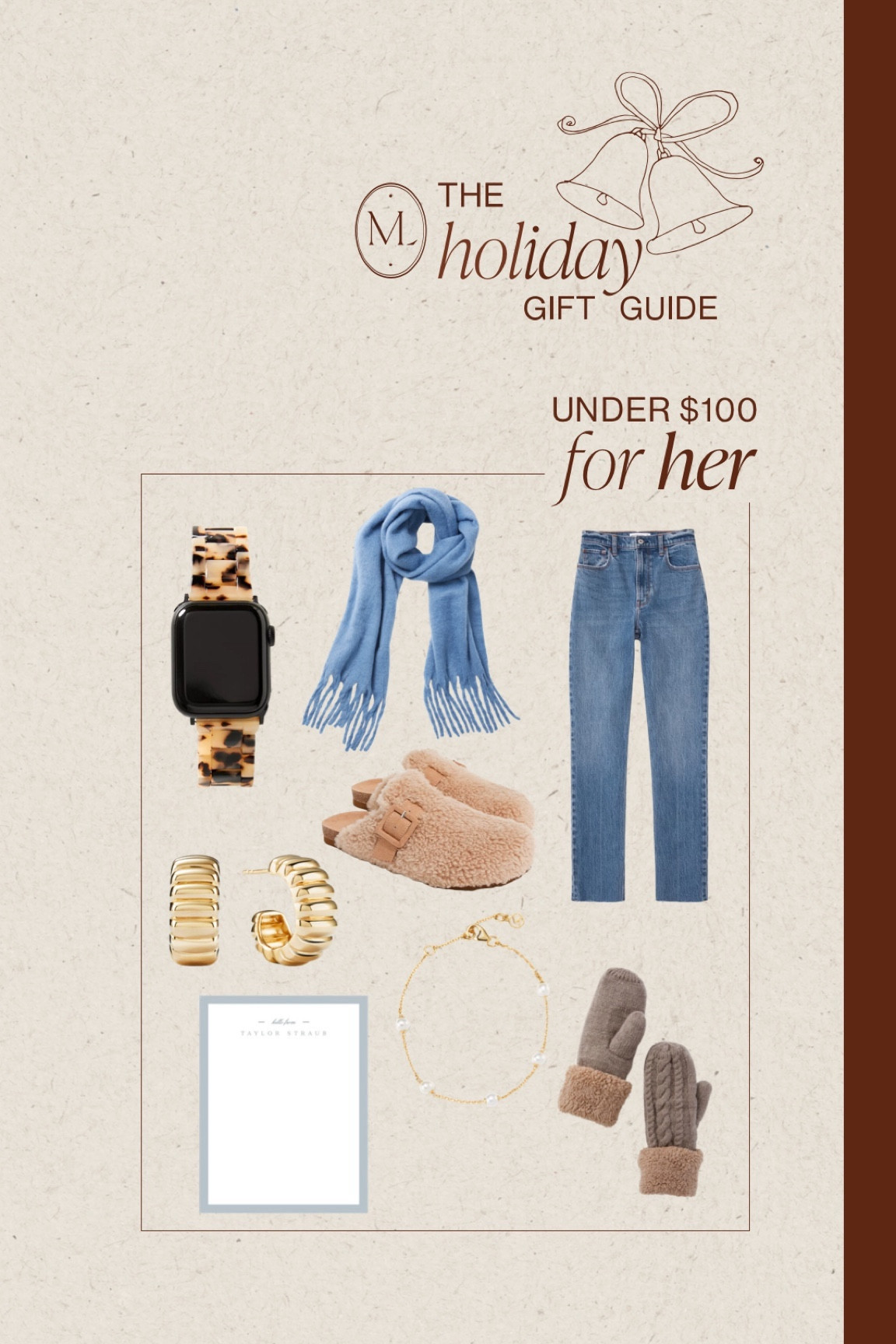 Holiday gift guide | for her: under $100
•
•
•
Holiday gift guide, gifts for homeowner, gifts for mom, gifts for sister, gifts for friend, gifts for host, secret santa, unique gift idea, home decor gift, different gift ideas, gifts for grandmother, gifts for new mom 

#LTKSeasonal #LTKGiftGuide #LTKHolidaySale