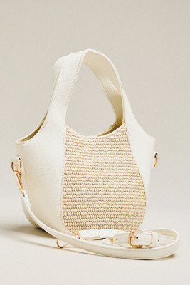 The Sonia Mini Slouchy Tote Bag: Raffia Edition | Anthropologie (US)