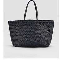 Ellyla Amora Large East West Woven Tote - Blue | Very (UK)