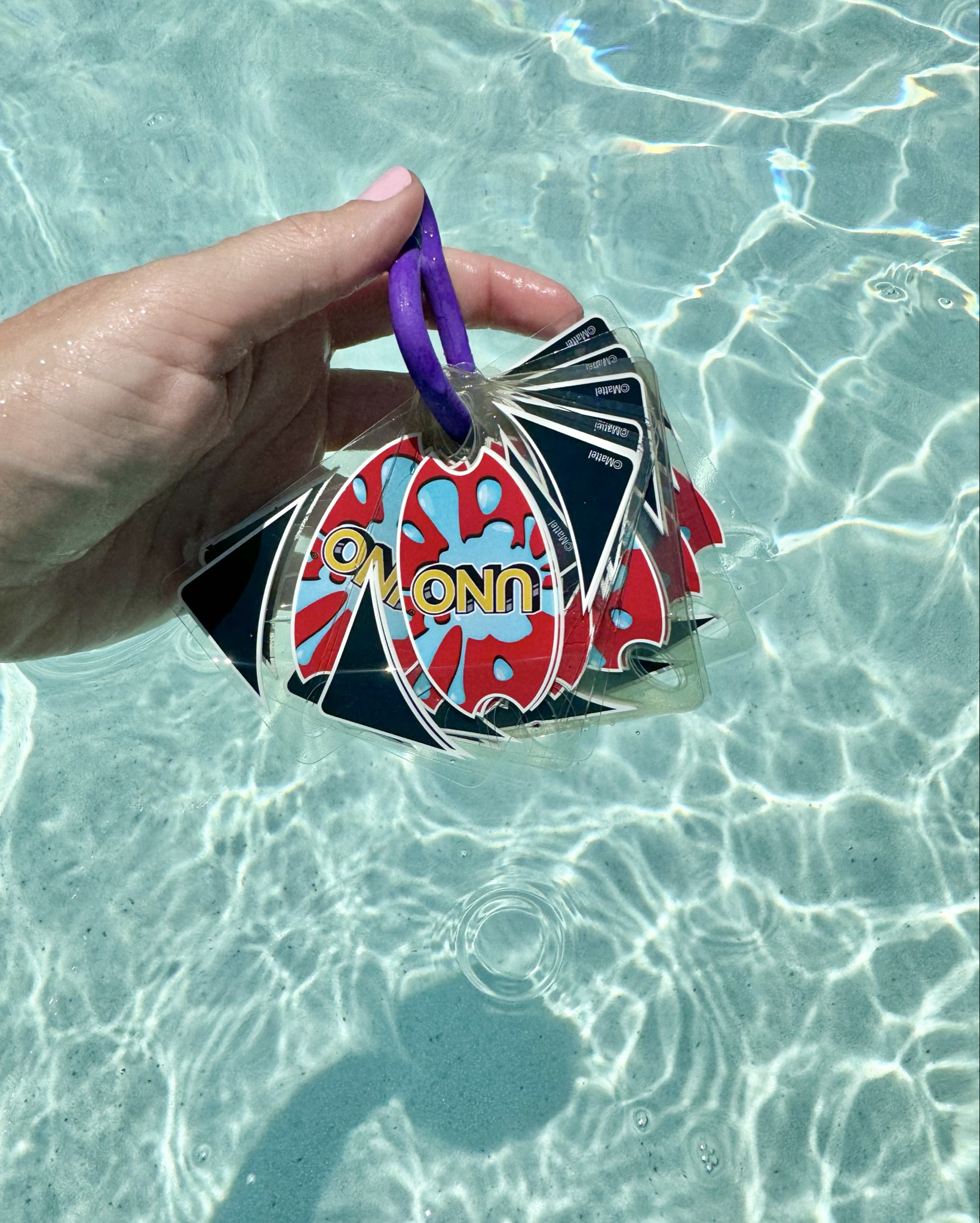 Uno SPLASH in the pool on vacation was such a hit! 💦 😎

#LTKTravel #LTKFamily #LTKFindsUnder50