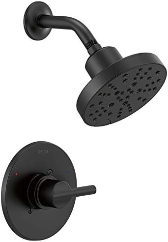 Delta Faucet Nicoli 14 Series Single-Handle Shower Faucet, Shower Trim Kit with 5-Spray H2Okinetic S | Amazon (US)