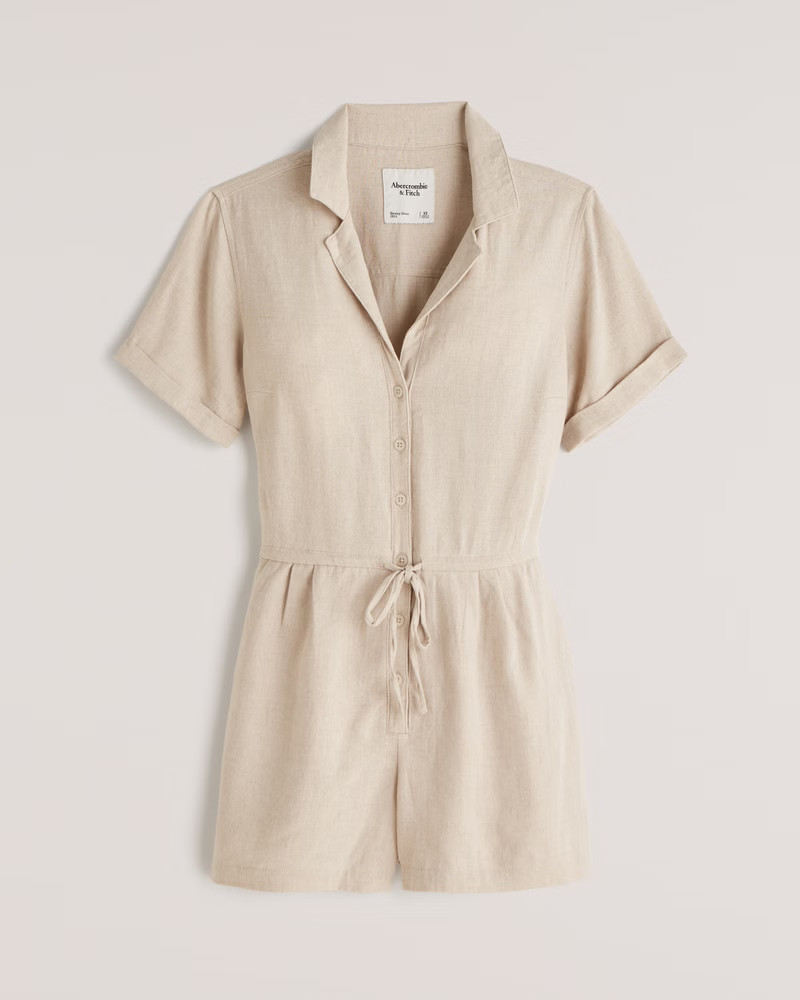 Utility Romper | Abercrombie & Fitch (US)