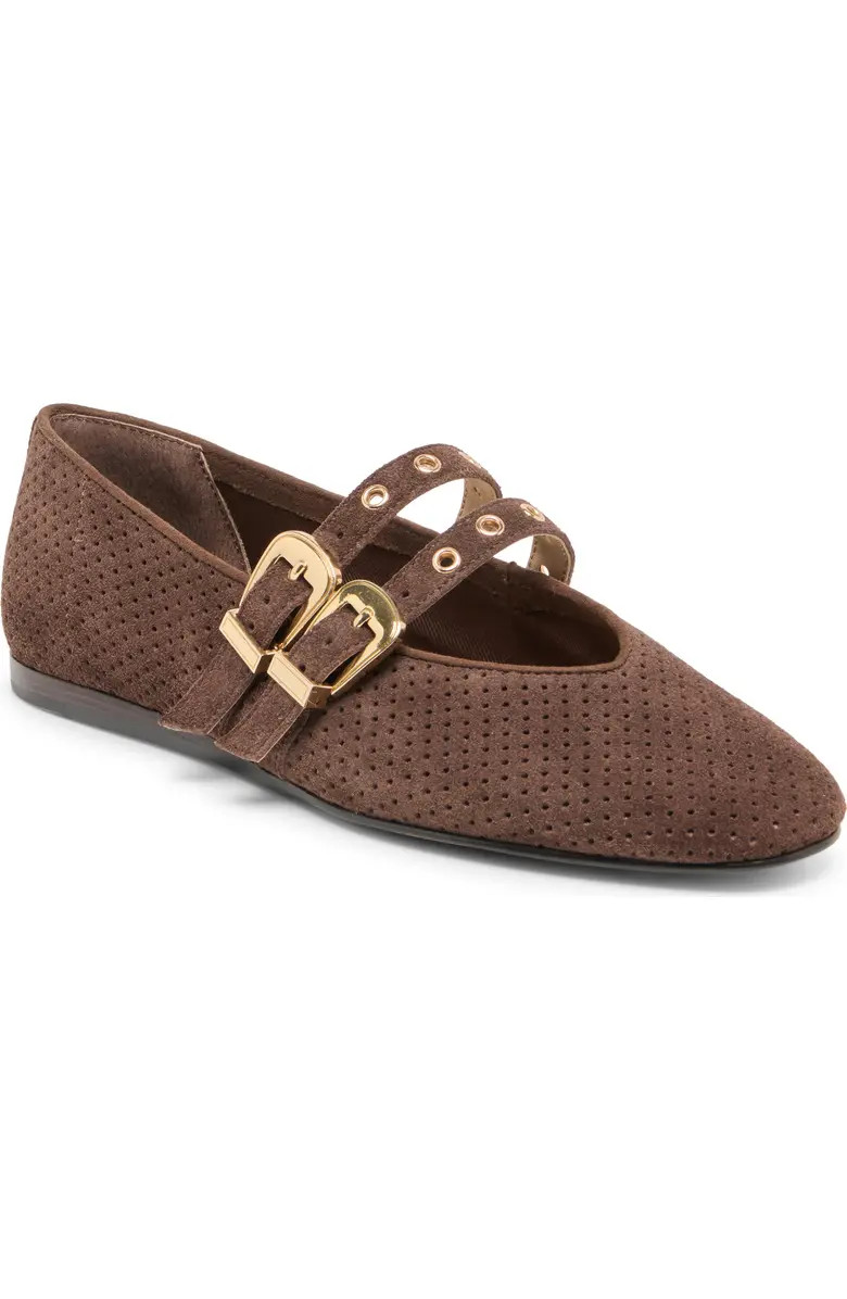 Baylee Grommet Mary Jane Flat (Women) | Nordstrom