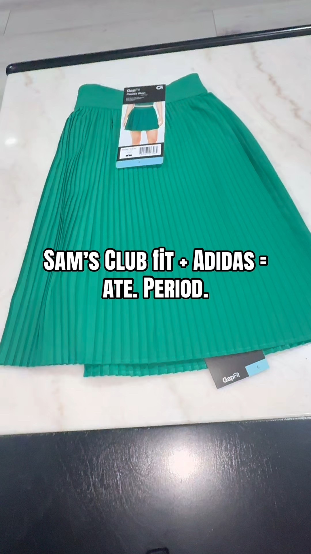 Pink + green but make it Sam’s Club 💗💚

Tennis skirt, cozy sweater, and this matching workout set are ALL from Sam’s (y’all know I love a Sam’s outfit 😌). I paired it with my Adidas for the perfect sporty-cute vibe.

Not an AKA, but if you are… this is your sign 👀✨

Everything is linked here 🤍 #LTKStyle #SamsClubFinds #AffordableFashion