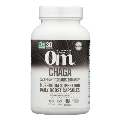 Om Mushroom Superfood Chaga - 90 Capsules | Target
