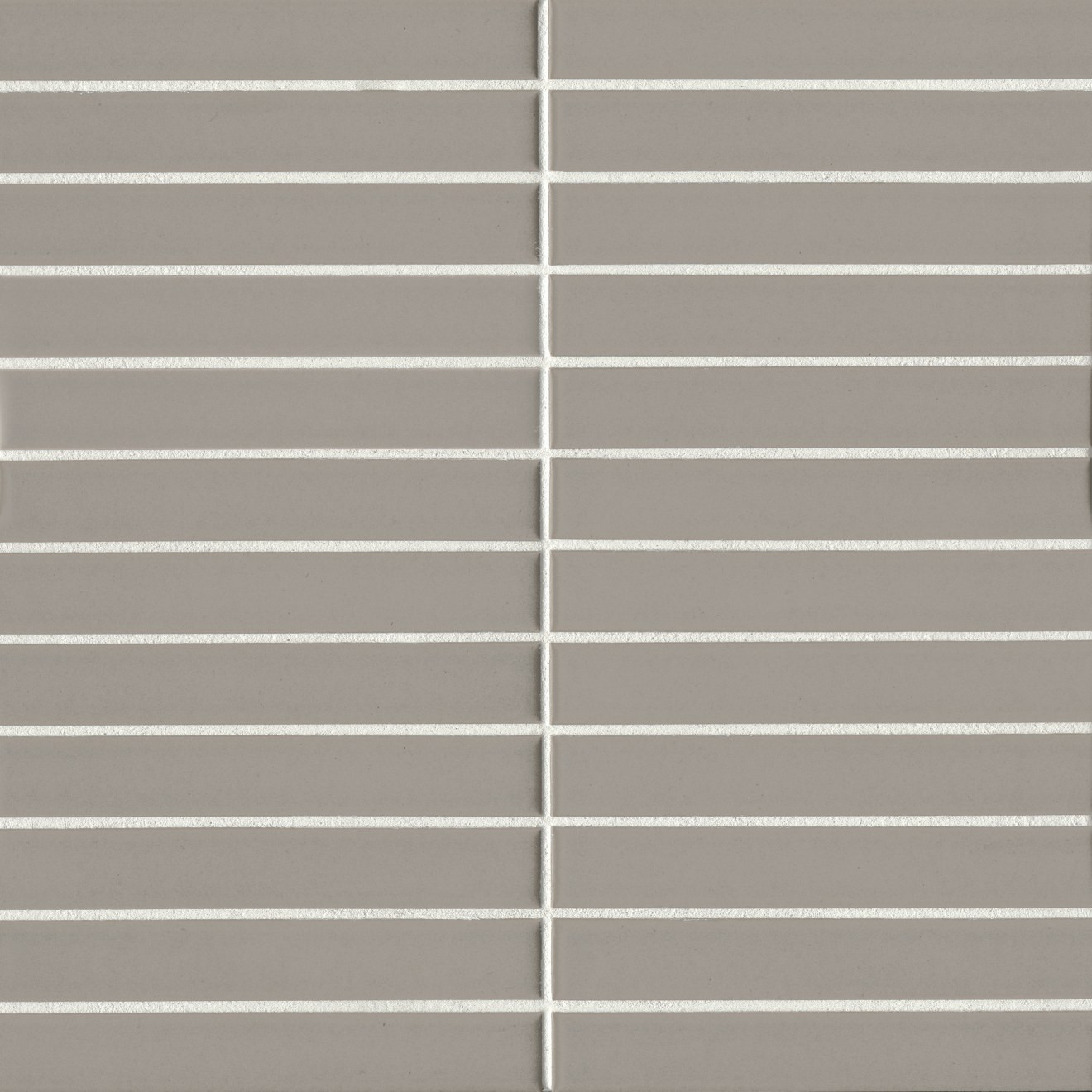 Century 1" x 6" Wall Mosaic in Grey | Bedrosians Tile & Stone