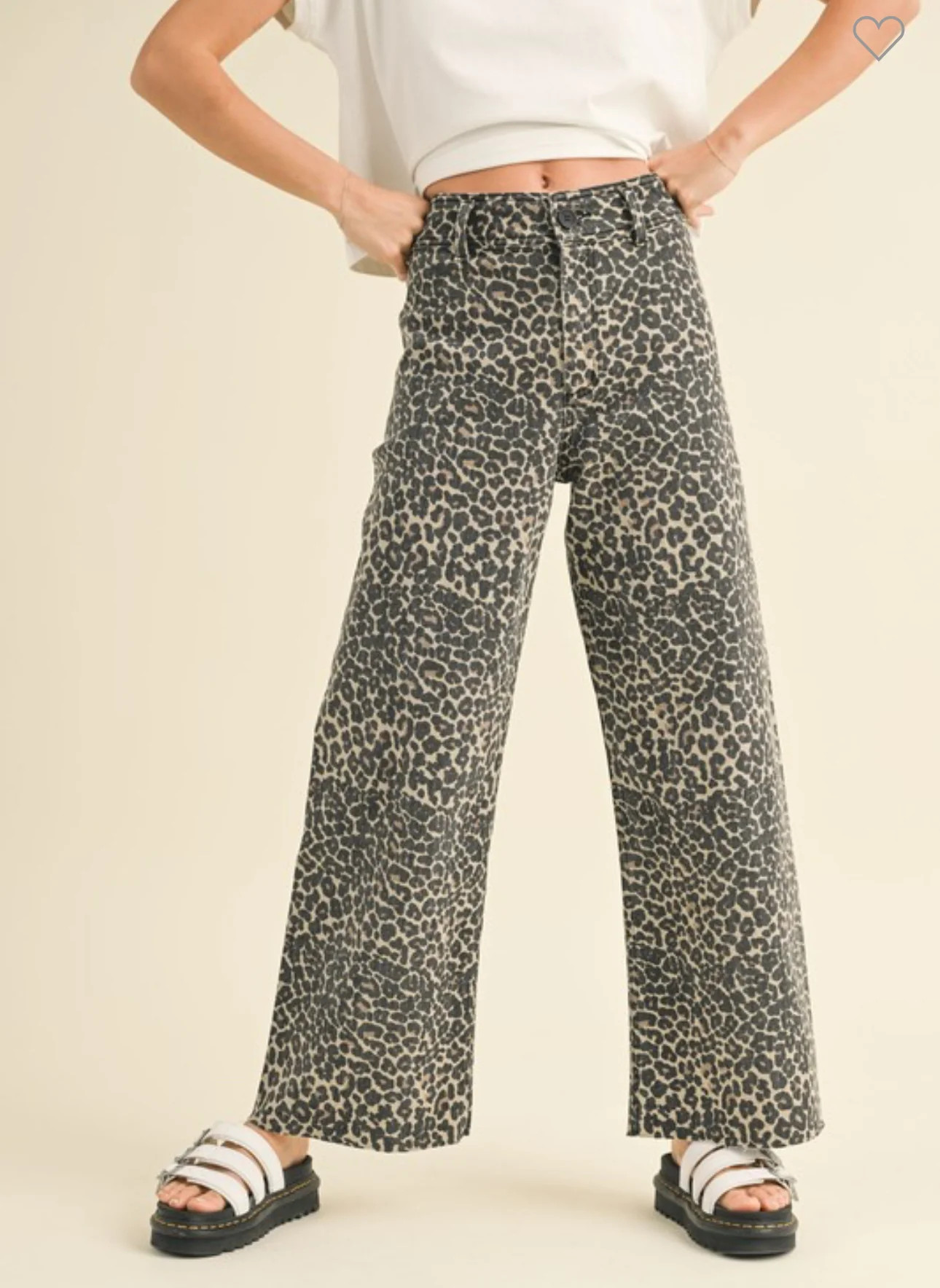 Nash Cropped Leopard Pants Medium | The Collection TX 