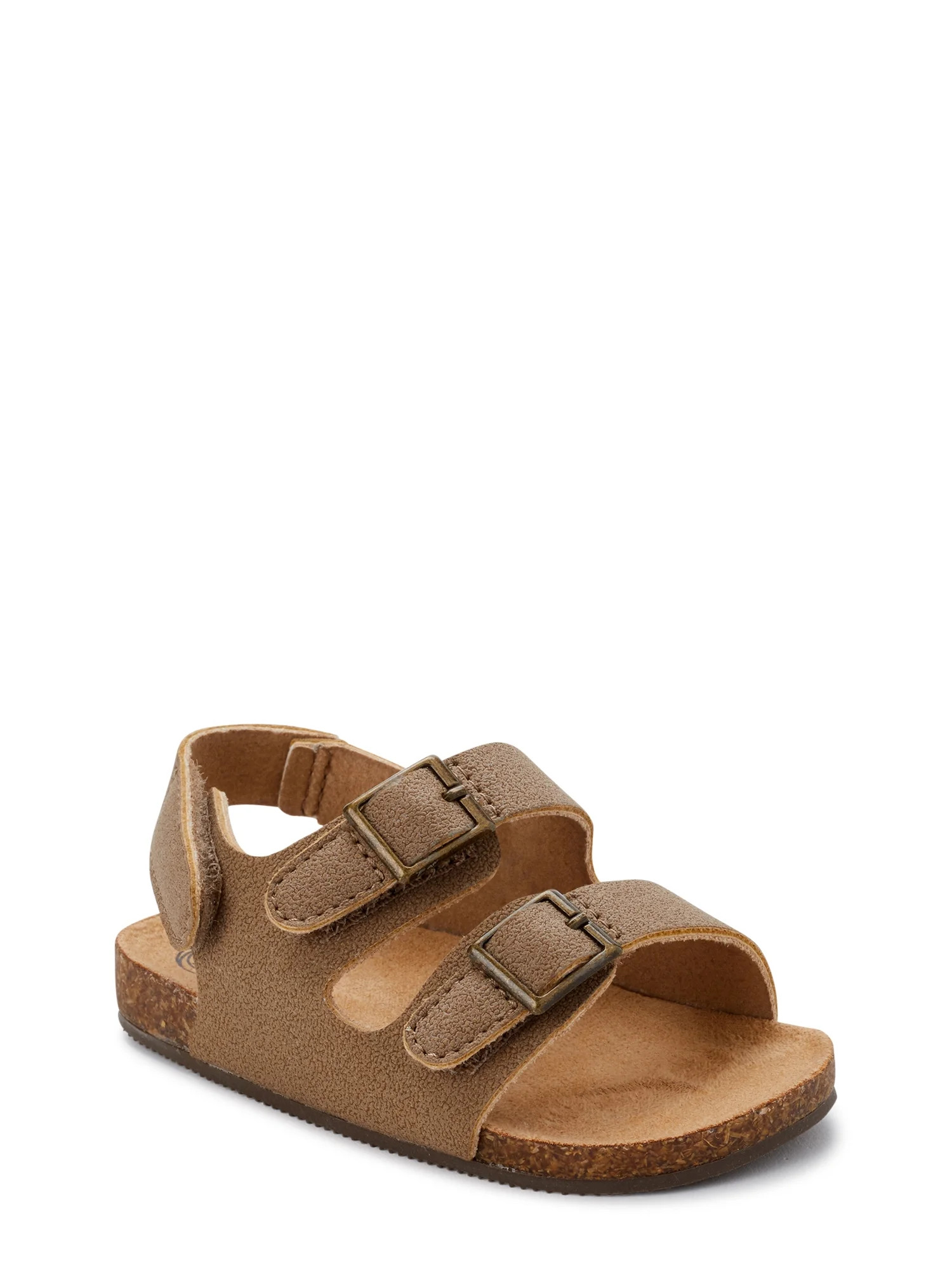 Wonder Nation Two Buckle Footbed Sandals (Infant Boys) | Walmart (US)