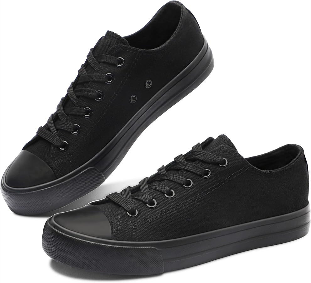 Obtaom Women’s Canvas Shoes Low Top Fashion Sneakers Slip on Walking Shoe | Amazon (CA)