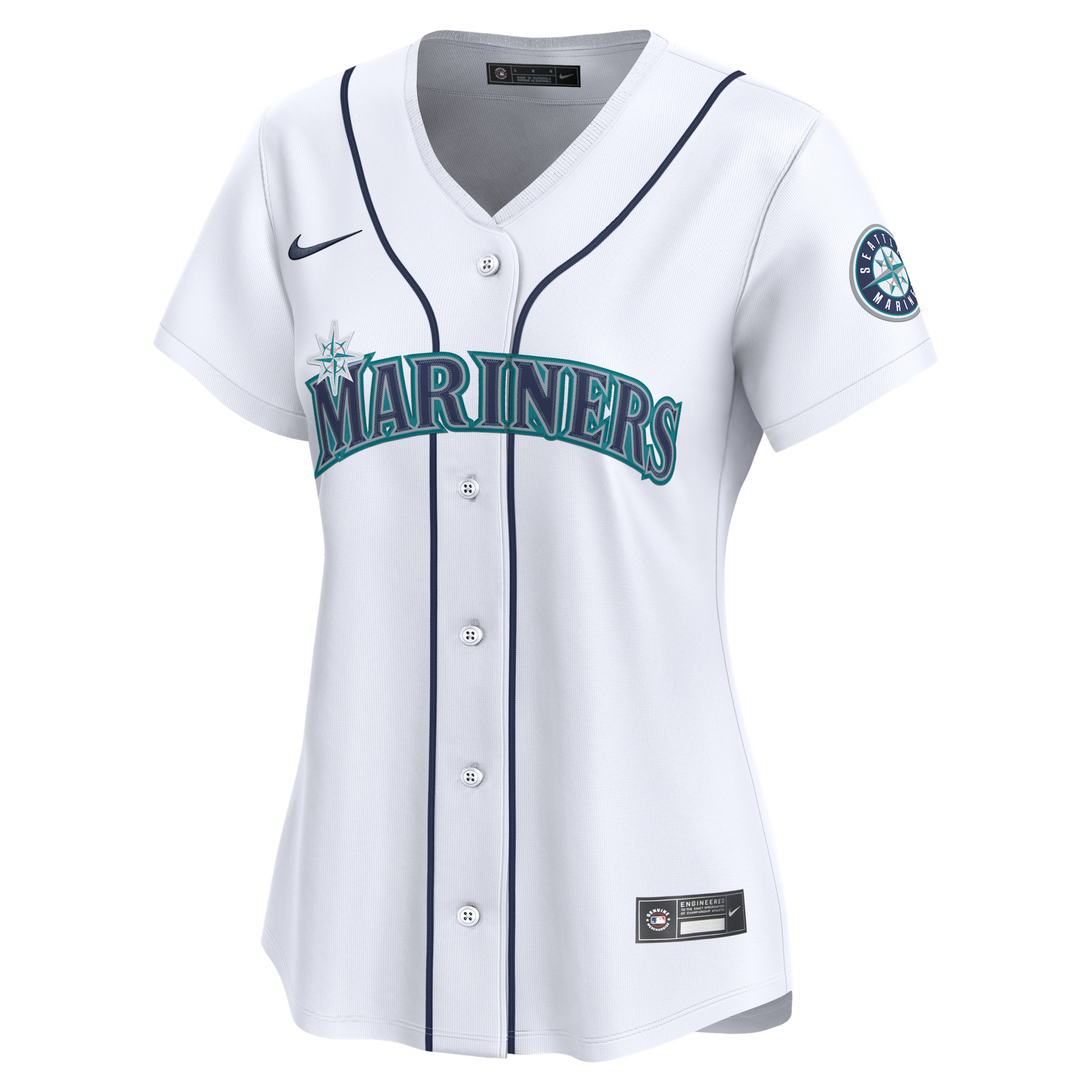 Seattle Mariners Womenâs Nike Women's Dri-FIT ADV MLB Limited Jersey in White | LM2WMVHOMVR-1U2 | Nike (US)
