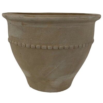 Global Outdoors  Medium (8-25-Quart) 15-in W x 12-in H Antique Terracotta Clay Planter with Drai... | Lowe's