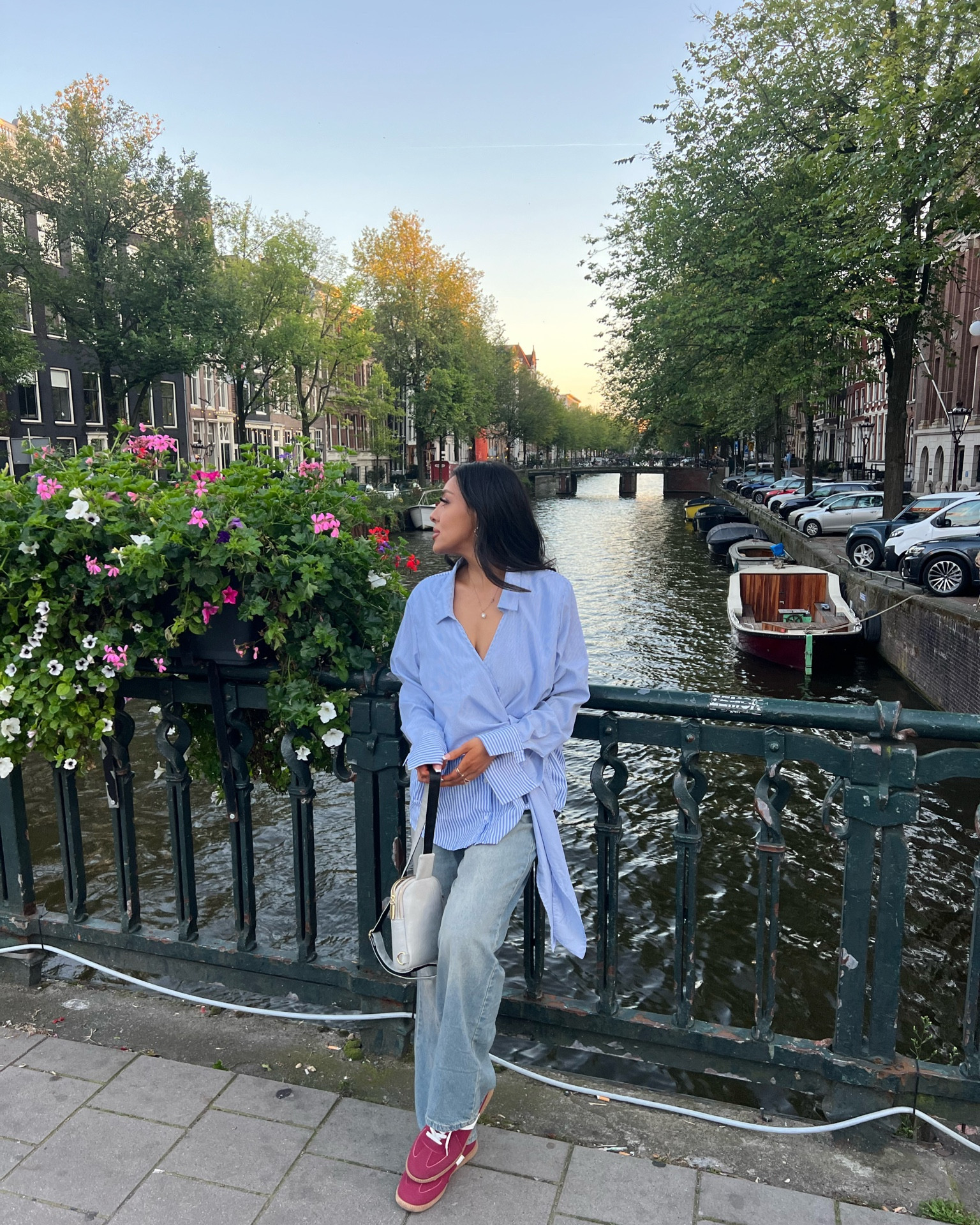 Euro trip inspiration,  all the fashion girlies in Amsterdam 

Size small top
Bottom size Small
5Ft6

#LTKMidsize #LTKTravel #LTKStyleTip