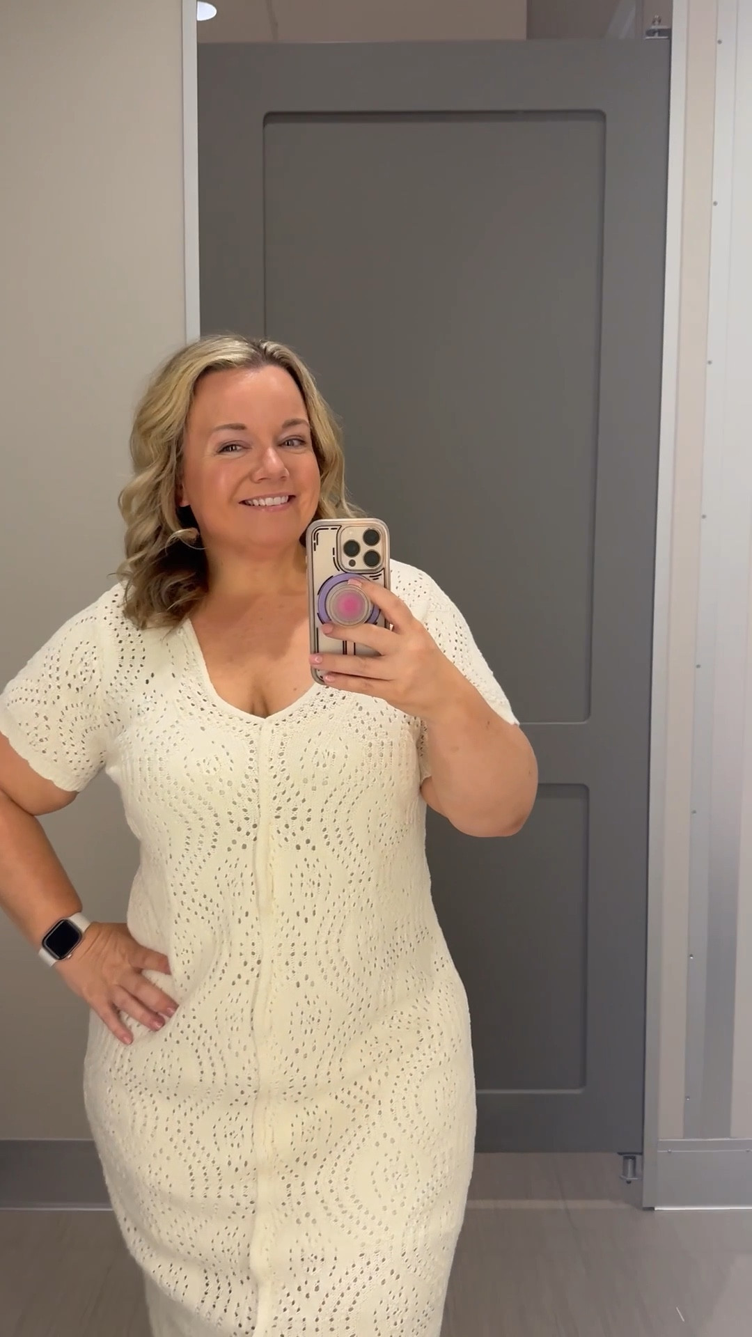 I tried this on and immediately understood the assignment: effortless, put-together, and just a little bit coastal grandma but make it hot mom.

This Target knit dress is lightweight, breathable, and somehow hugs in the right places without clinging where we don’t want it. It’s giving “I have my life together” while still being comfy enough for real life. Throw it over a swimsuit, wear it to brunch, Easter lunch… she does it all.

For reference: 5’3, size 14, curves for days and this still hits in all the right spots.

#LTKStyle #LTKSeasonal #LTKUnder50 #LTKDress #TargetStyle #TargetFinds #TargetFashion #TargetHaul #TargetOOTD #TargetRun #TargetMom #AffordableFashion #MidsizeStyle #PlusSizeStyle #CurvyStyle #MomStyle #Over40Style #41AndFabulous #EverydayStyle #CasualChic #EffortlessStyle #CoastalGrandma #HotMomSummer #SummerStyle #VacationStyle #NeutralStyle #CapsuleWardrobe #RealBodies #ConfidenceLooksGoodOnYou #LTKFinds

#LTKootd #LTKWedding #LTKMidsize
