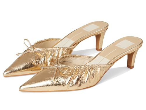 Dolce Vita, Kairi MID, Gold Distressed Leather, 7.5, Medium | Amazon (US)