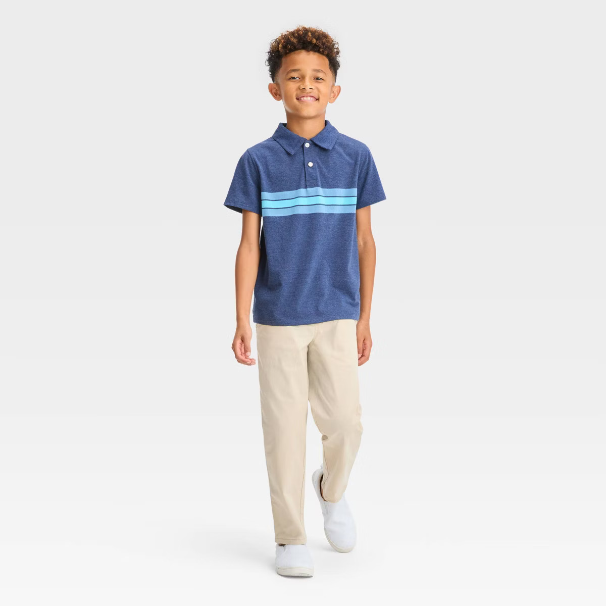 Boys' Stretch Relaxed Fit Tapered Woven Pull-On Pants - Cat & Jack™ | Target