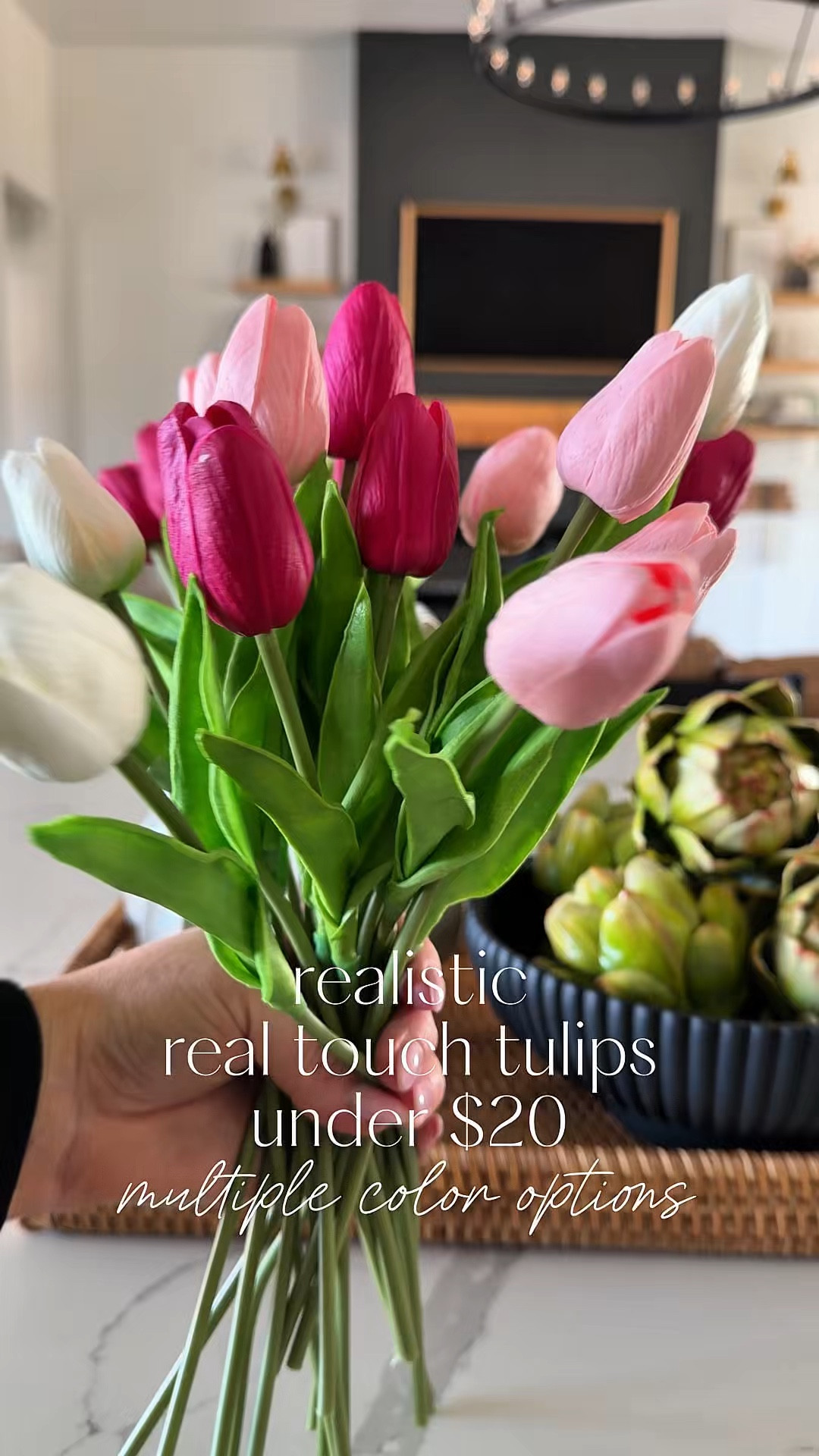Realistic Tulips // multiple color options 

Affordable finds, spring florals, faux florals, greenery, home decor 

#LTKSeasonal #LTKHome