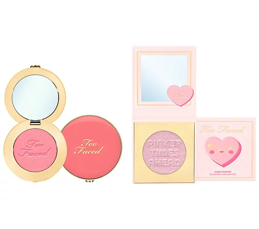 Too Faced Blush Topper & Blush Set - QVC.com | QVC