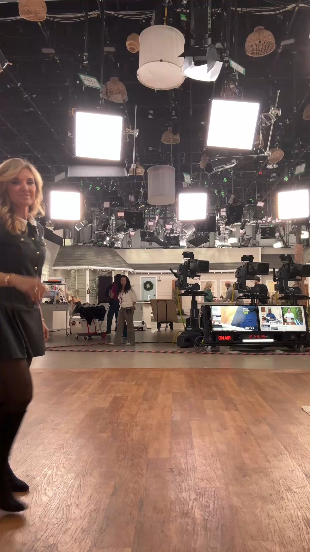 Back on air after a fun birthday getaway! Wearing a #RentTheRunway dress by #Sandro  ❤️
It’s euro sizing so I’m in the 36 (2/4). I’m 5’6”. 

If you’ve not yet rented from RTR it’s the working woman’s lifesaver! 

#LTKdayinmylife #LTKOver40