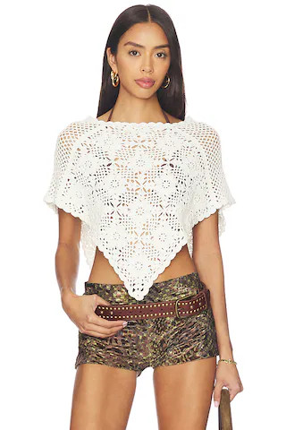 Sophie Crochet Poncho
                    
                    Frankies Bikinis | Revolve Clothing (Global)