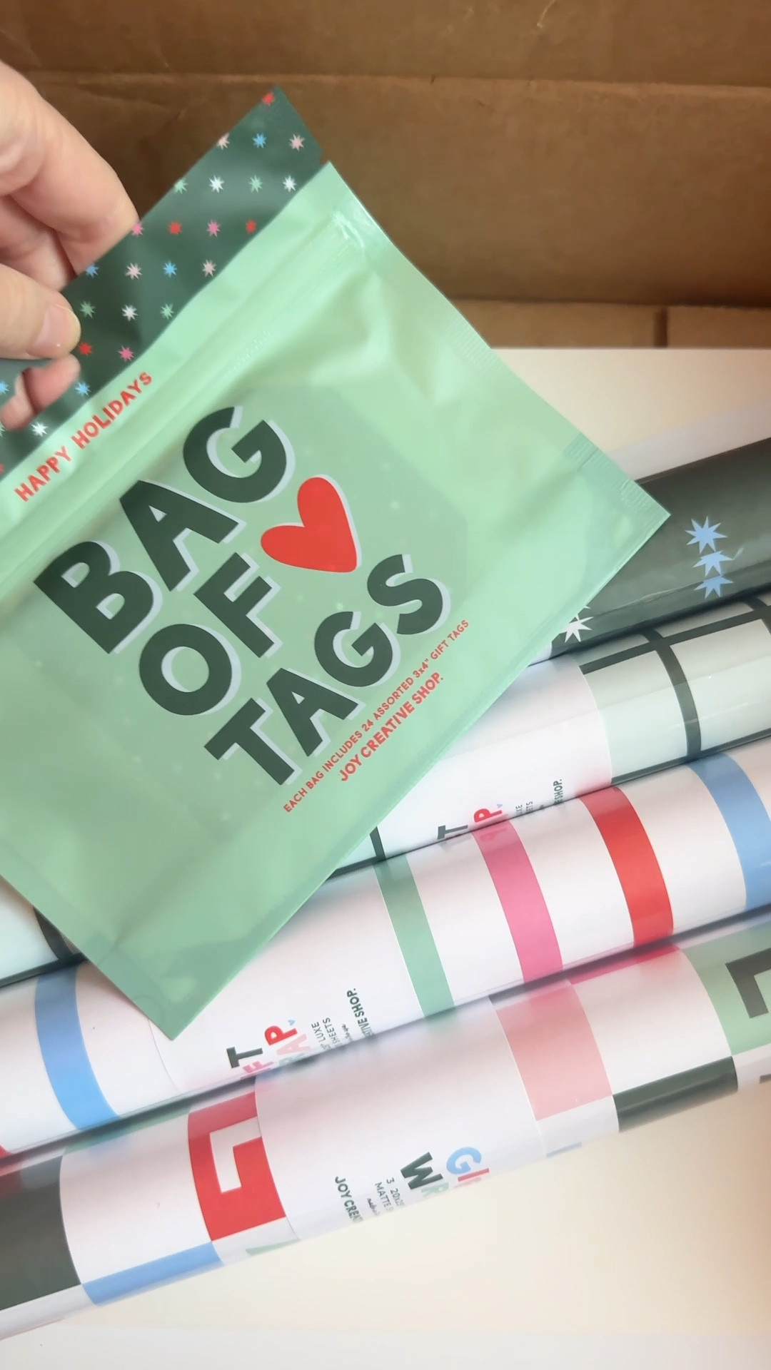 Love Joy Creative Shop’s holiday line! The Bag of Tags is a must during the season! And makes a great favorite things or teacher gift! 

#LTKGiftGuide #LTKHoliday #LTKSeasonal