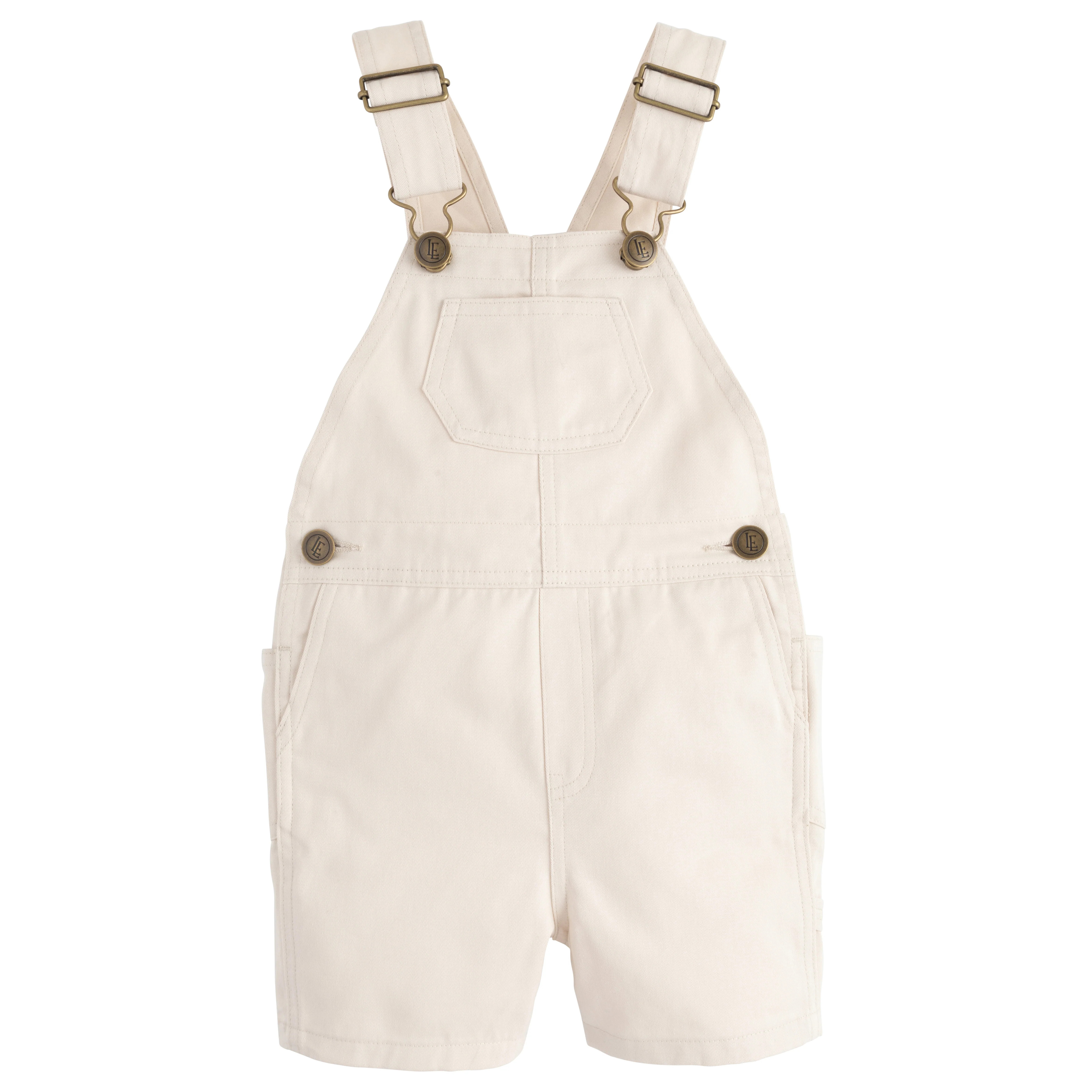 Kid's Tan Overall Twill Shorts - Classic Clothes | Little English