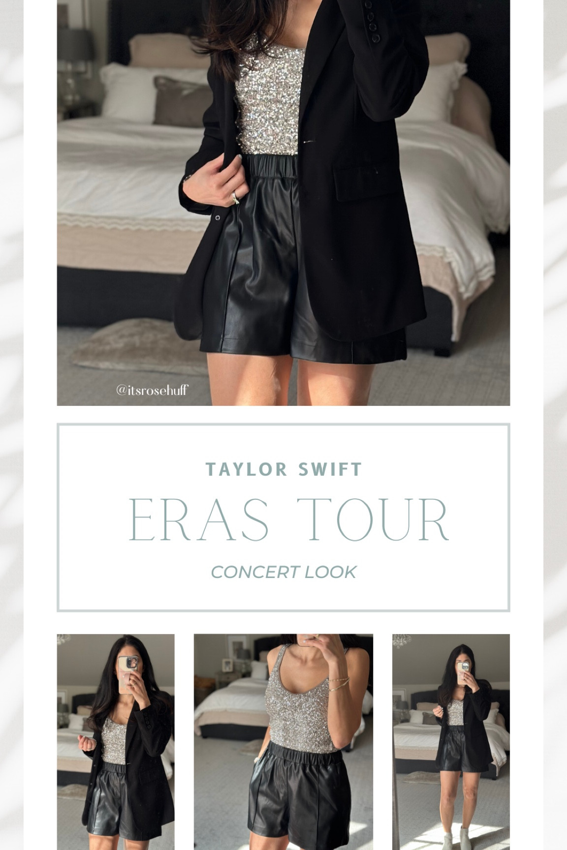 🎶 Taylor Swift Eras Tour, convert look
Shorts size: 6 (2-4)
Blazer size: small
Tank bodysuit size: small

#LTKFestival #LTKFind #LTKunder50