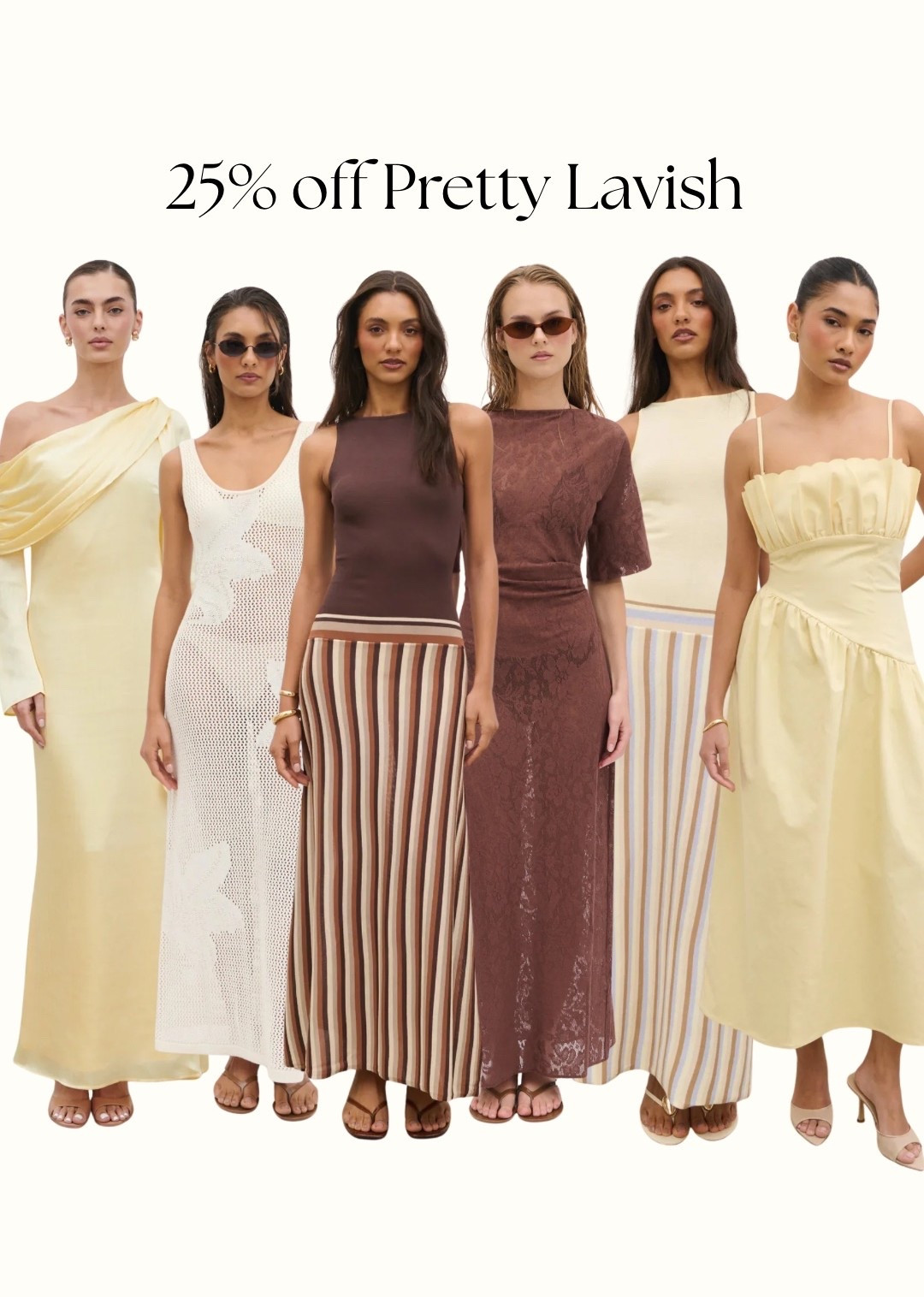 25% off pretty lavish ends tonight! Code is HEATWAVE! 

Some faves for wedding guest, holiday, events etc x

#LTKspring #LTKuk #LTKsummer