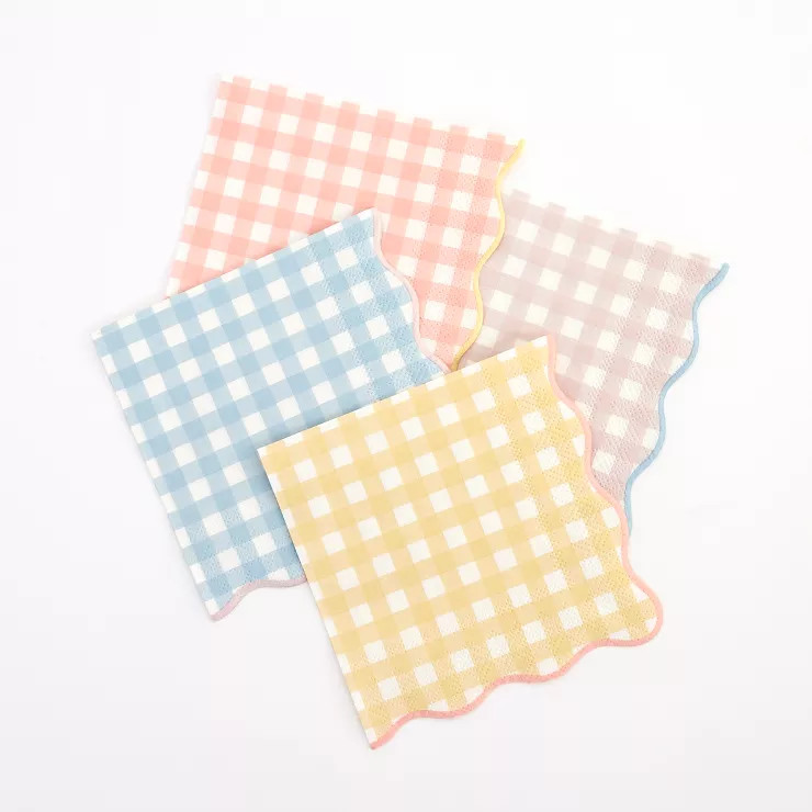 Meri Meri Gingham Large Napkins | Target
