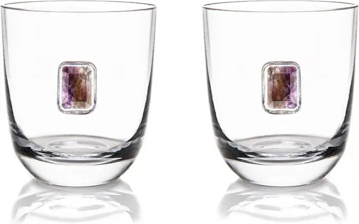 ANNA New York Elevo Set of 2 Double Old Fashioned Glasses | Nordstrom | Nordstrom