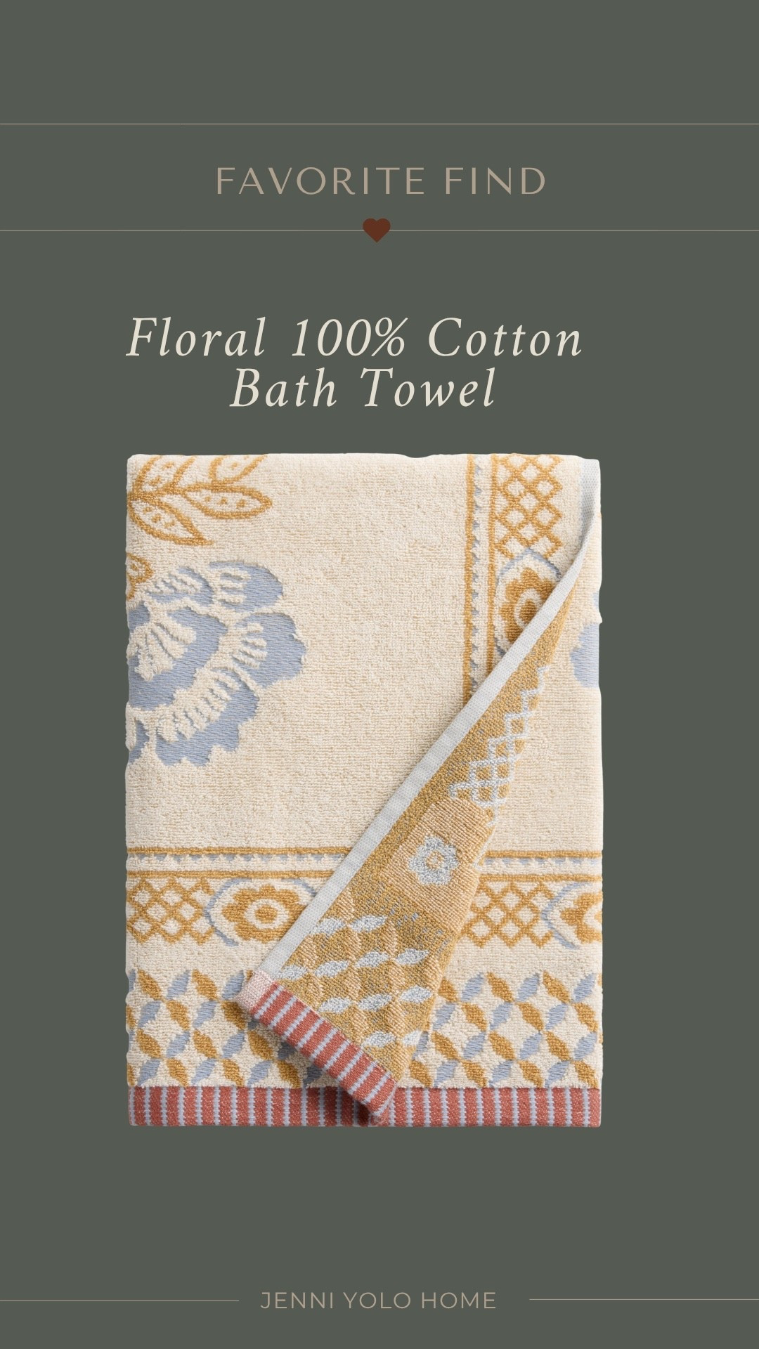 The bathroom detail that brings a little joy. These 100% cotton floral bath towels are one of those simple details that can make a bathroom feel more thoughtful and personal! I love how the floral pattern has a little charm with the soft cotton. keep them practical for everyday use.

#LTKHome