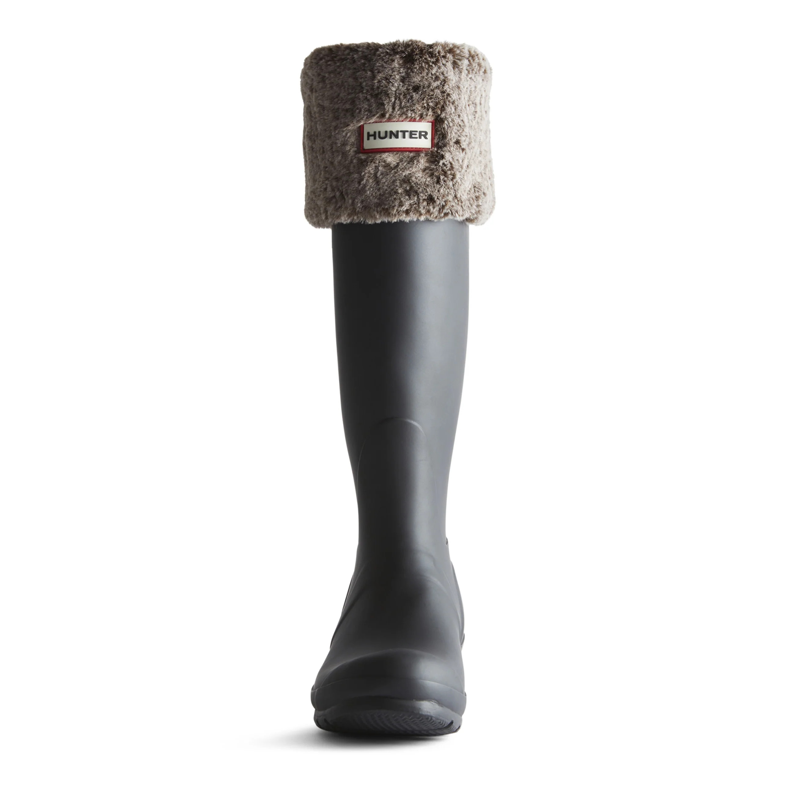 Unisex Faux Fur Tall Boot Sock | Hunter Boots