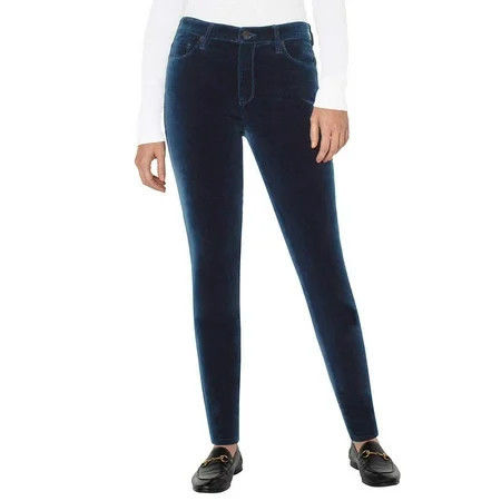Well Worn Womens Velvet Pants Blue 8/29 | Walmart (US)