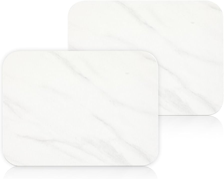 2 Pack Stone Dish Drying Mat for Kitchen Counter, Heat Resistant, Fast Dry, Super Absorbent Dish ... | Amazon (US)