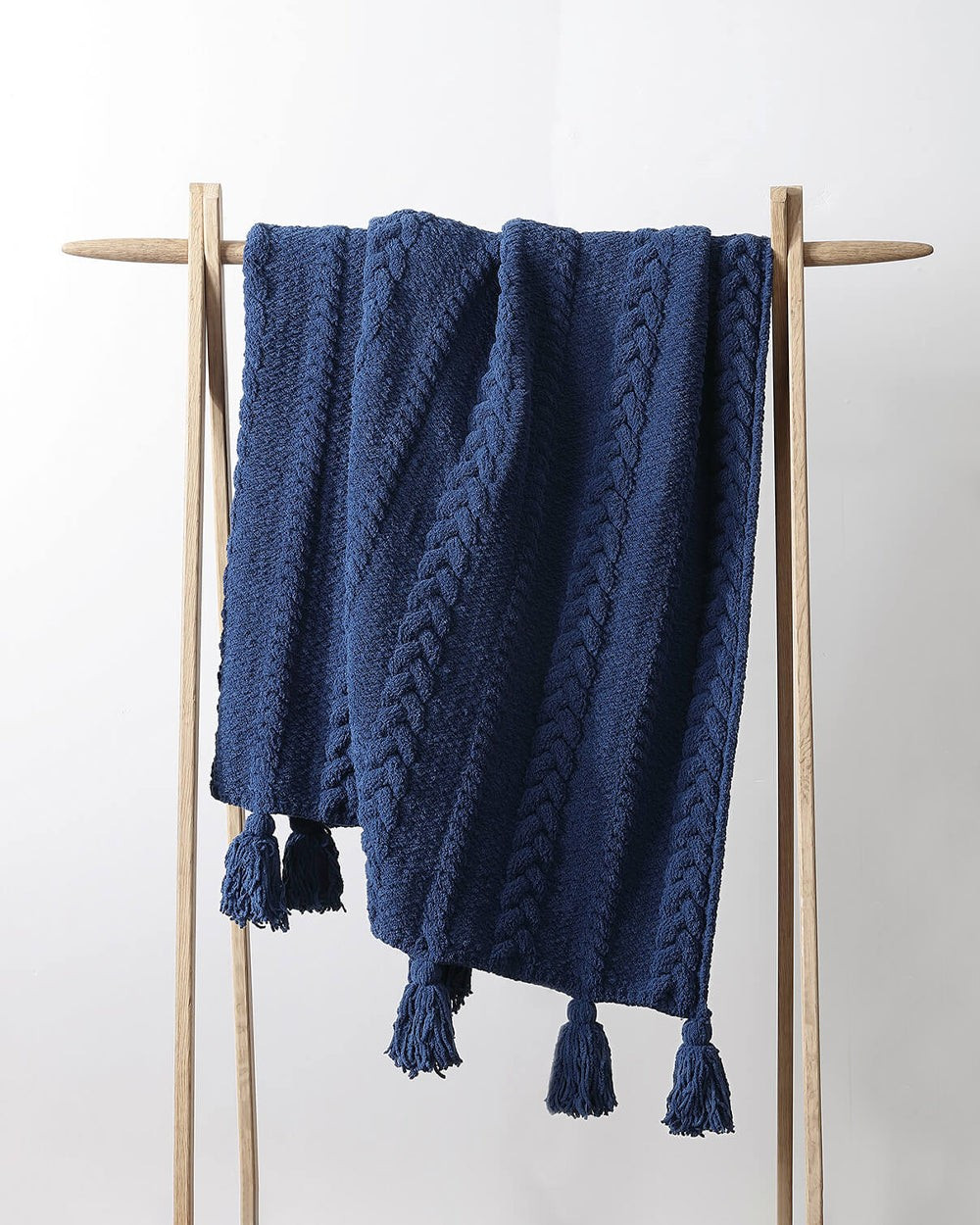 Braided Pom Pom Throw | Sunday Citizen