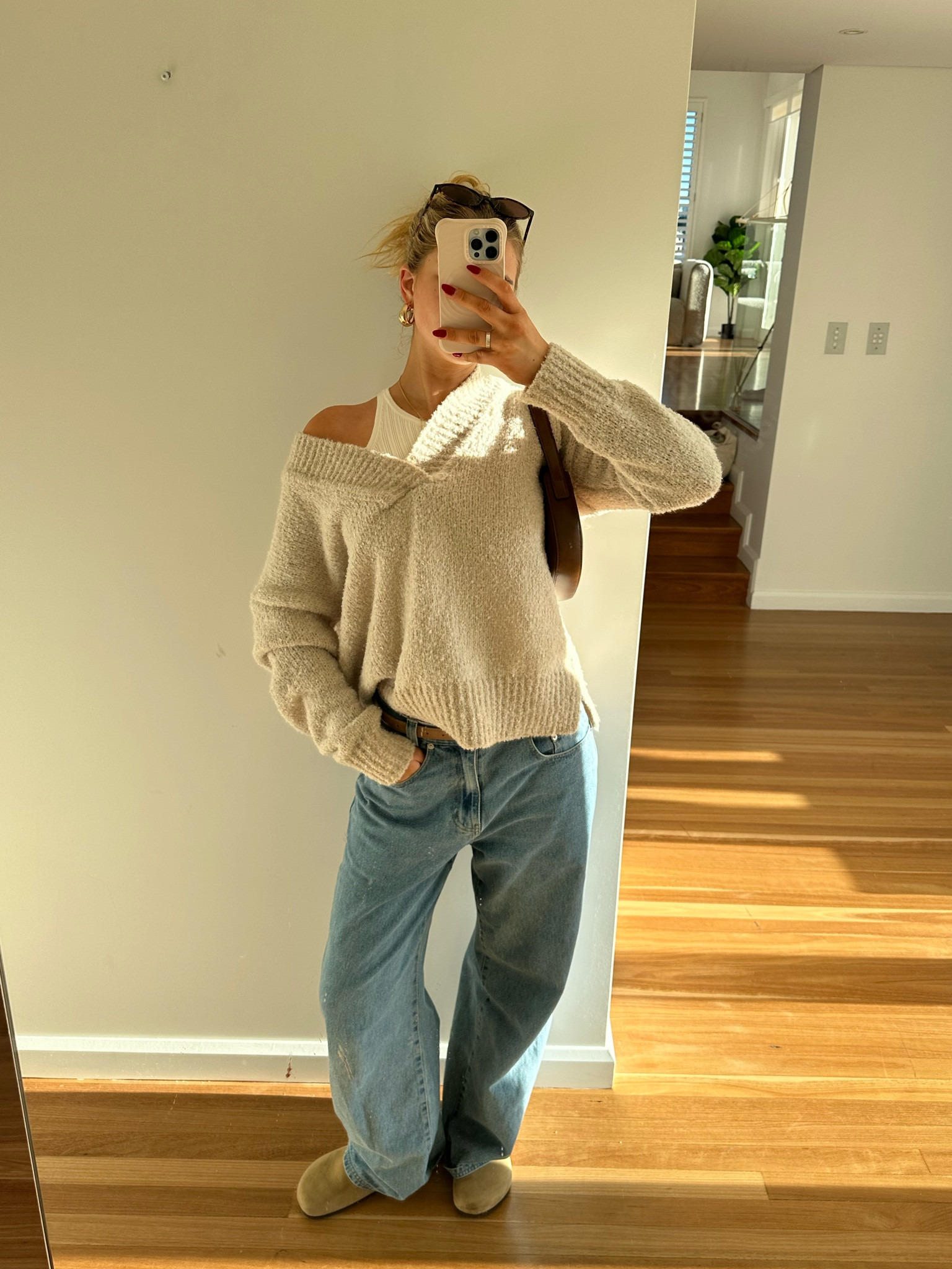 Todays fit! Jeans are Nakedvice but have linked similar 🤍 code “SOPHIA” to save money on Princess Polly too! 

#LTKaustralia