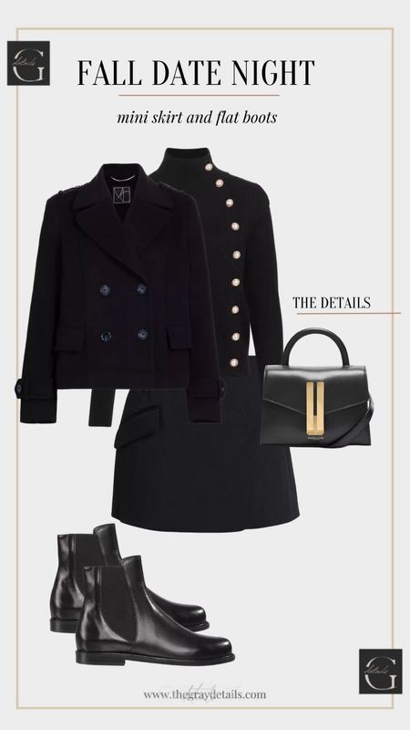 Fall date night outfit idea 

Black coat
Dressy black sweater 
Black croc bag
Chelsea boot
Fall outfits
Fall dresses


#LTKshoecrush #LTKitbag #LTKover40
