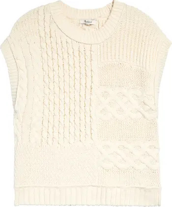 Madewell Patchwork Sweater Vest | Nordstrom | Nordstrom
