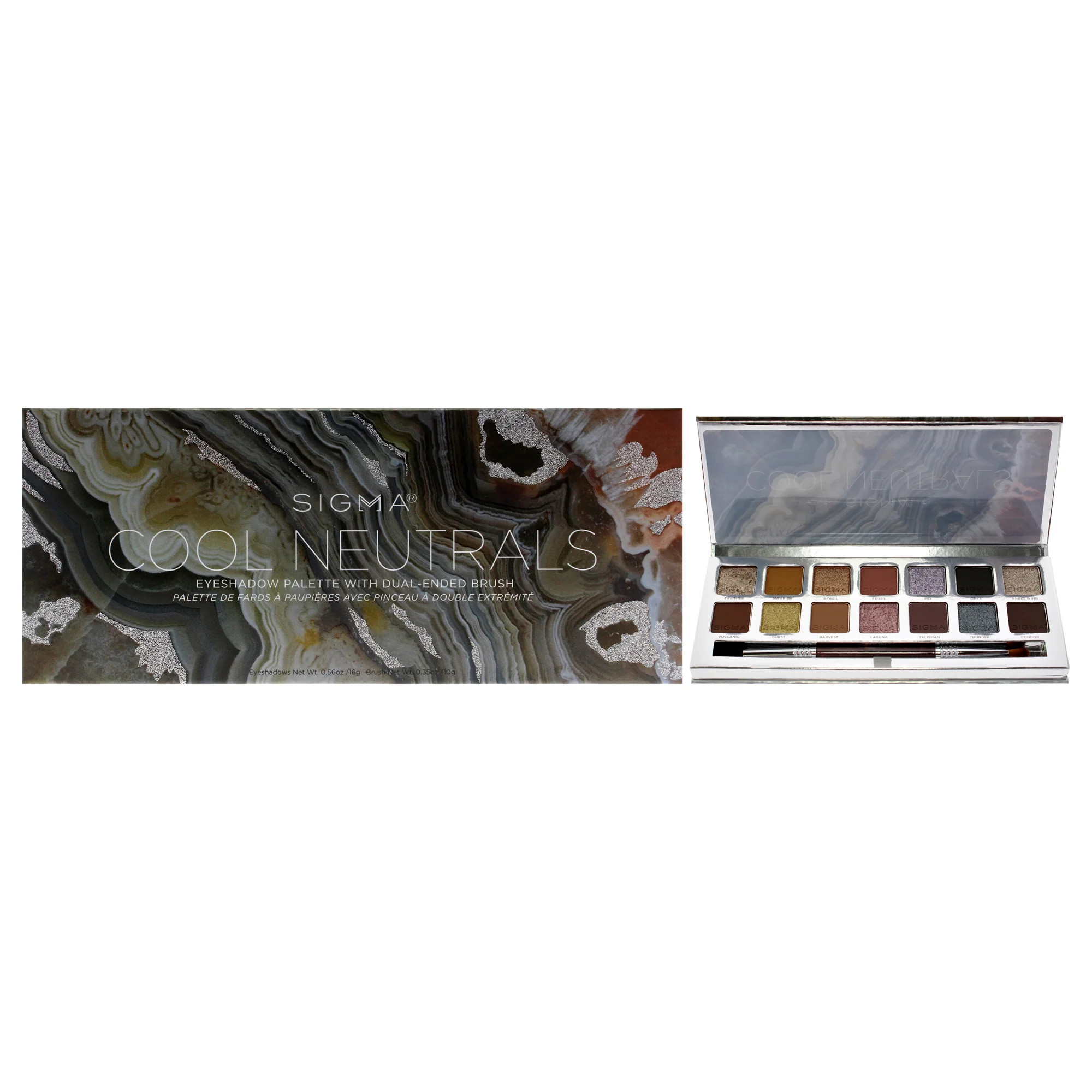 Eyeshadow Palette - Cool Neutrals by SIGMA for Women - 0.56 oz Eye Shadow | Shop Simon