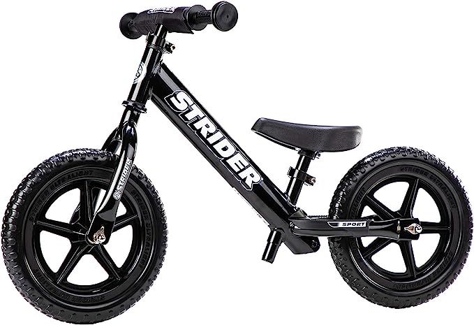 Strider - 12 Sport Kids Balance Bike, No Pedal Training Bicycle, Lightweight Frame, Flat-Free Tir... | Amazon (US)